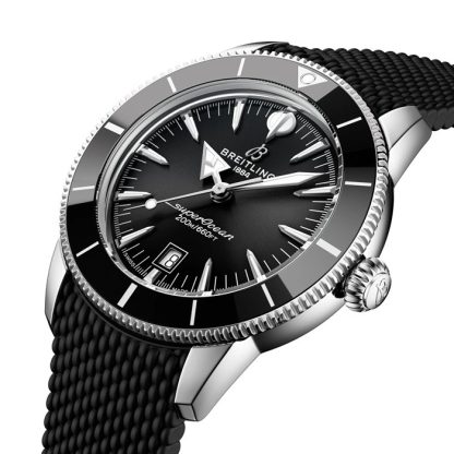 Montre Hommes Breitling Superocean Heritage B31 Automatic 44mm Black Rubber AB3112241B1S1 – Image 3