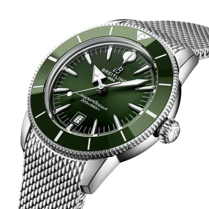 Montre Hommes Breitling Superocean Heritage B31 Automatic 44mm Green AB3112361L1A1 – Image 3