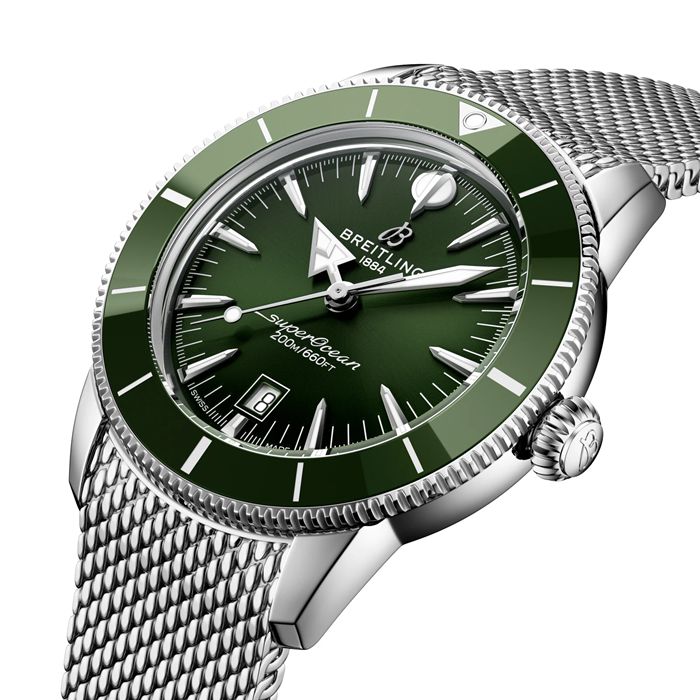Montre Hommes Breitling Superocean Heritage B31 Automatic 44mm Green AB3112361L1A1 – Image 3