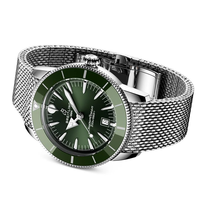 Montre Hommes Breitling Superocean Heritage B31 Automatic 44mm Green AB3112361L1A1 – Image 4