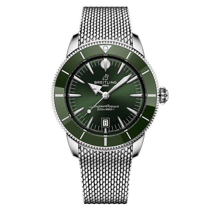 Montre Hommes Breitling Superocean Heritage B31 Automatic 44mm Green AB3112361L1A1