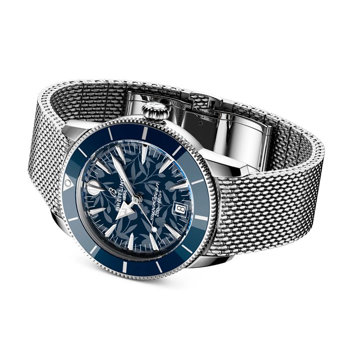 Montre Hommes Breitling Superocean Heritage B31 Automatic Kelly Slater Limited Edition 40mm Blue AB31101A1C1A1 – Image 4
