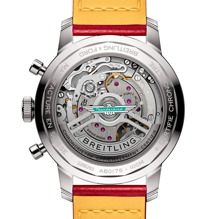 Montre Hommes Breitling Top Time B01 Classic Cars Ford Thunderbird 41mm AB01766A1A1X1 – Image 2