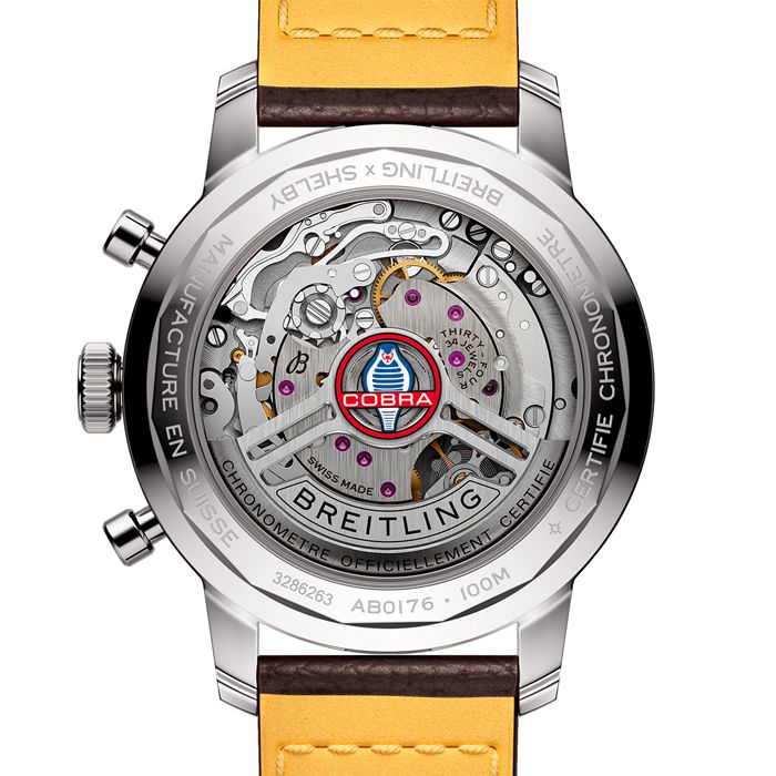 Montre Hommes Breitling Top Time B01 Classic Cars Shelby Cobra 41mm AB01763A1C1X1 – Image 2