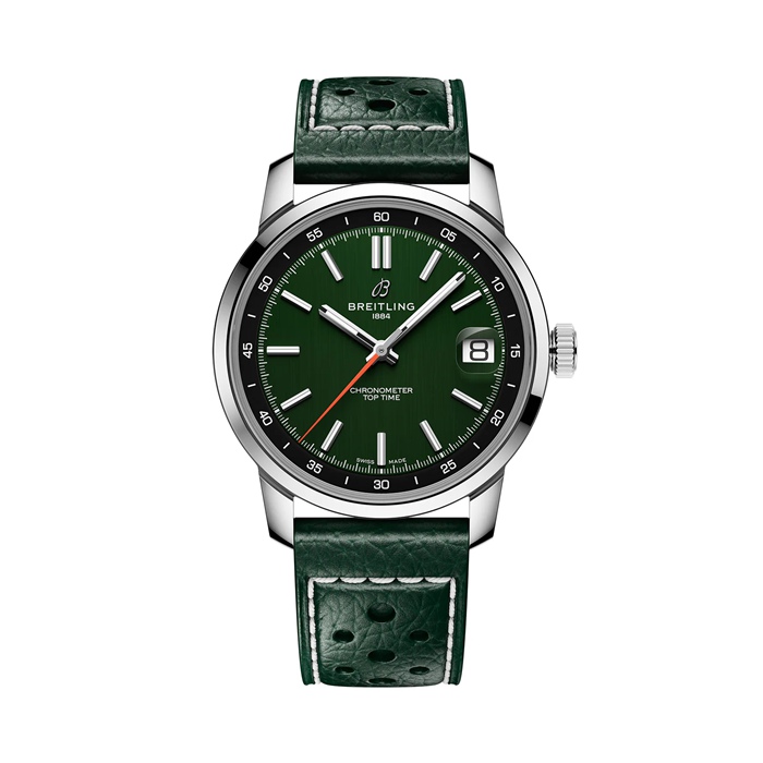 Montre Hommes Breitling Top Time B31 38mm Vert AB3113171L1X1