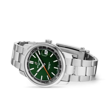 Montre Hommes Breitling Top Time B31 38mm Vert Acier inoxydable AB3113171L1A1 – Image 3