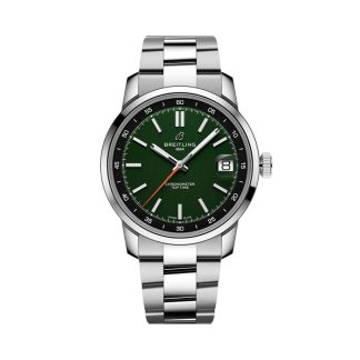 Montre Hommes Breitling Top Time B31 38mm Vert Acier inoxydable AB3113171L1A1