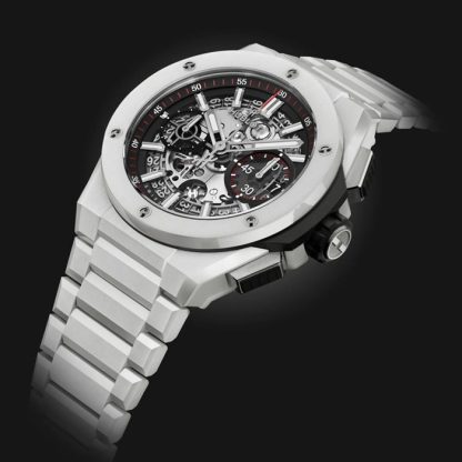 Montre Hommes Hublot Big Bang Integrated White Ceramic 42mm 451.HX.1123.HX – Image 4