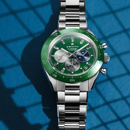 Montre Hommes Zenith Chronomaster Sport 41mm Vert 03.3119.3600/56.M3100 – Image 2