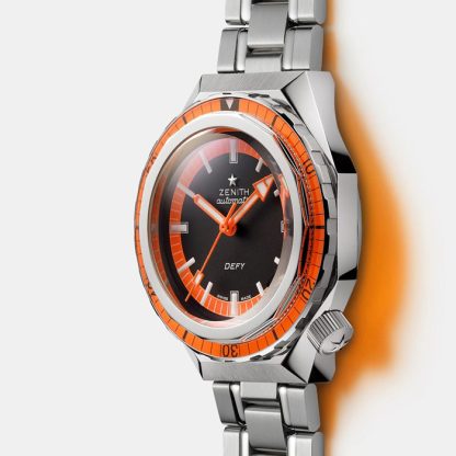 Montre Hommes Zenith Defy Revival 37mm Black 03.A3648.670/21.M3648 – Image 3