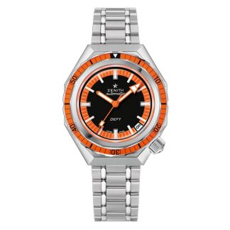 Montre Hommes Zenith Defy Revival 37mm Black 03.A3648.670/21.M3648