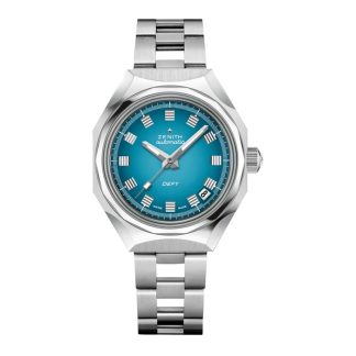Montre Hommes Zenith Defy Revival Automatic 37mm Blue 03.A3642.670/3690.M3642