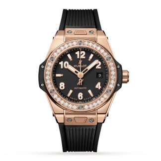 Montre Hublot Big Bang One Click King Gold Diamonds 33mm 485.OX.1180.RX.1204