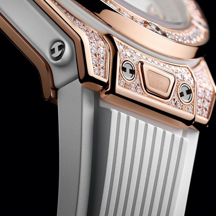 Montre Hublot Big Bang One Click King Gold White Pavé 33mm 485.OE.2080.RW.1604 – Image 3