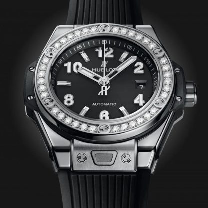 Montre Hublot Big Bang One Click Steel Diamonds 33mm 485.SX.1170.RX.1204 – Image 2