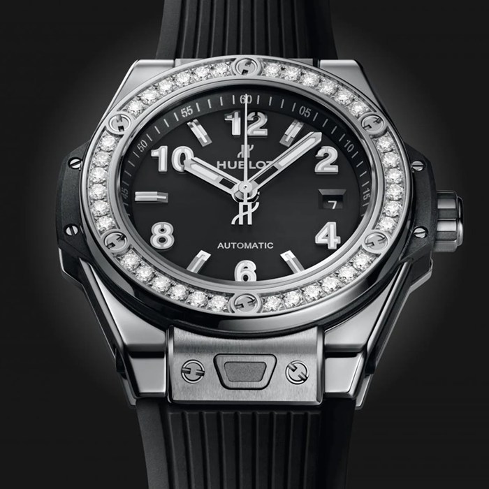 Montre Hublot Big Bang One Click Steel Diamonds 33mm 485.SX.1170.RX.1204 – Image 2