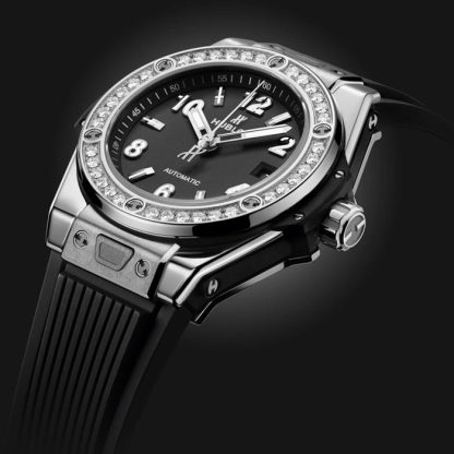 Montre Hublot Big Bang One Click Steel Diamonds 33mm 485.SX.1170.RX.1204 – Image 4