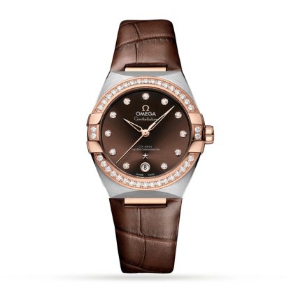 Montre Omega Constellation 36 mm pour dames O13128362063001
