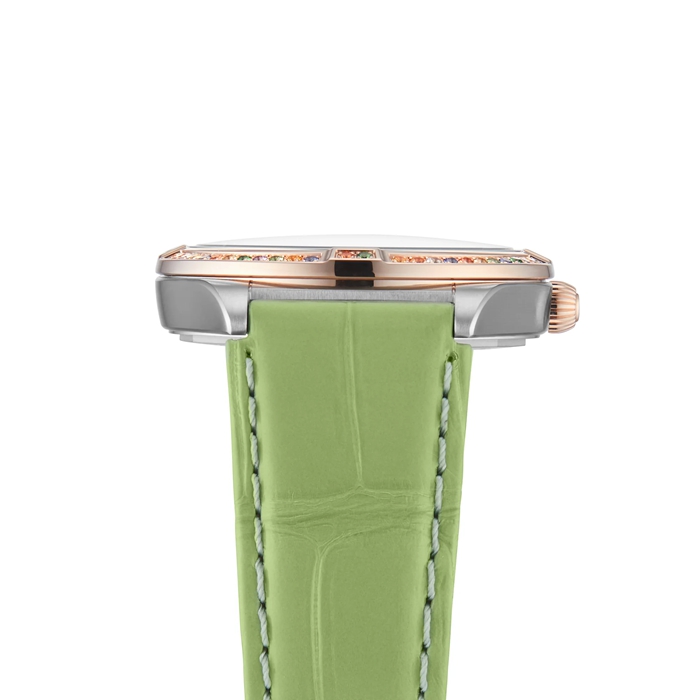 Montre femme Breitling Chronomat Automatic 36 South Sea Green Leather Strap U10380611L1P1 – Image 4