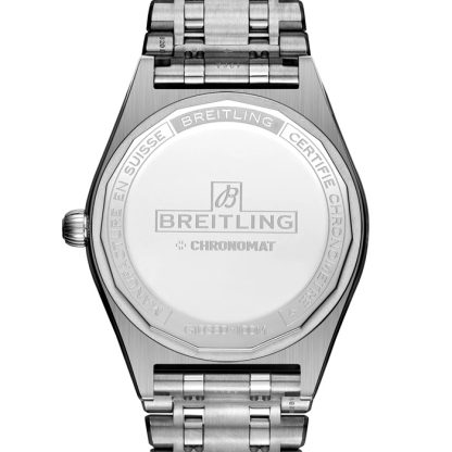 Montre femme Breitling Chronomat Automatic 36 South Sea Ice Blue Stainless Steel Bracelet G10380611C1G1 – Image 2