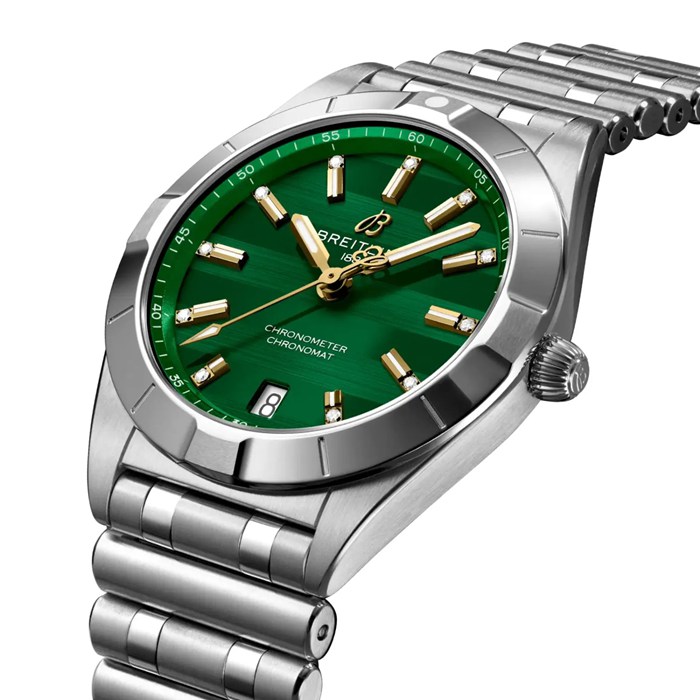 Montre femme Breitling Chronomat GMT Six Nations Ireland Limited Edition 32mm A773107A1L1A1 – Image 3