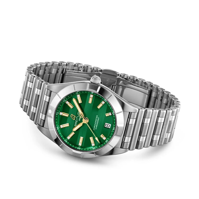 Montre femme Breitling Chronomat GMT Six Nations Ireland Limited Edition 32mm A773107A1L1A1 – Image 4