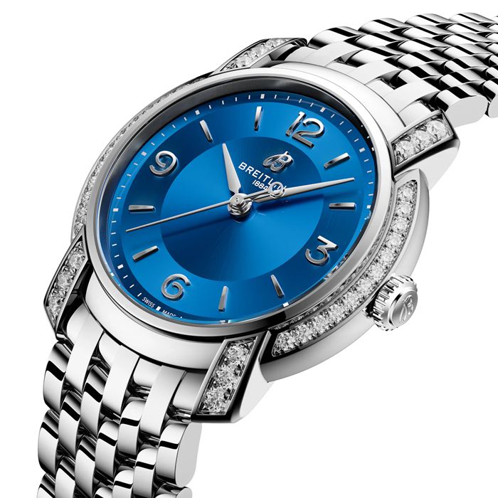 Montre femme Breitling Lady Premier 32mm Bleu A77330671C1A1 – Image 2