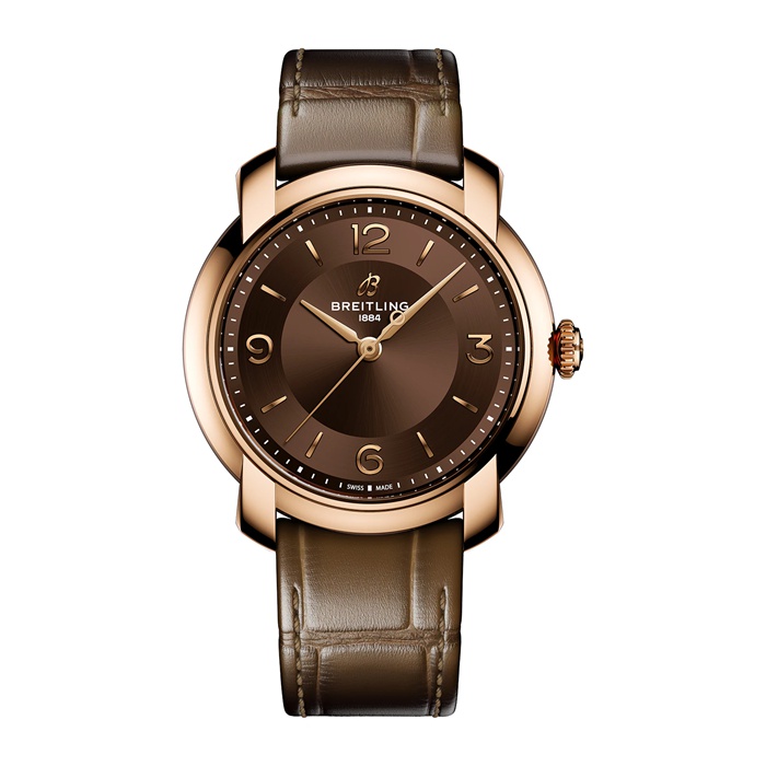 Montre femme Breitling Lady Premier 36mm Brown R10310121Q1P1