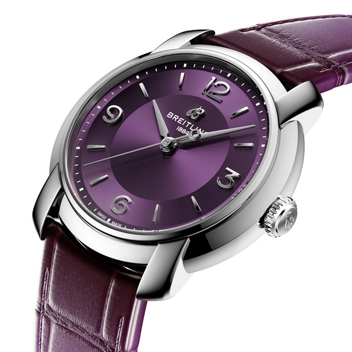 Montre femme Breitling Lady Premier 36mm Purple A10310121Q1P1 – Image 2