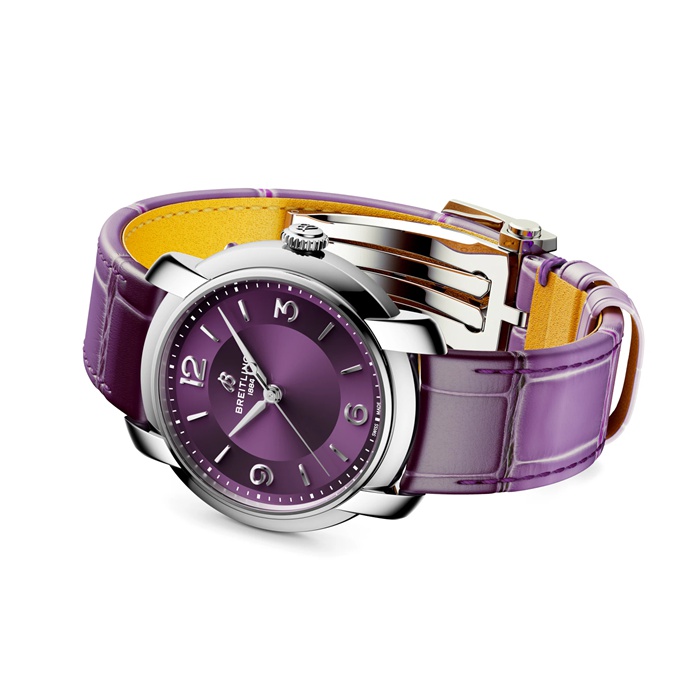Montre femme Breitling Lady Premier 36mm Purple A10310121Q1P1 – Image 3