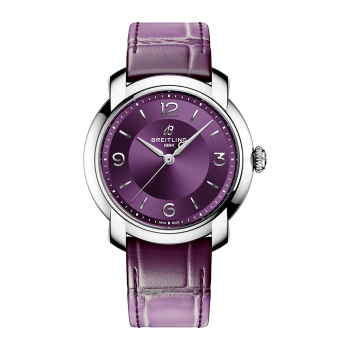 Montre femme Breitling Lady Premier 36mm Purple A10310121Q1P1