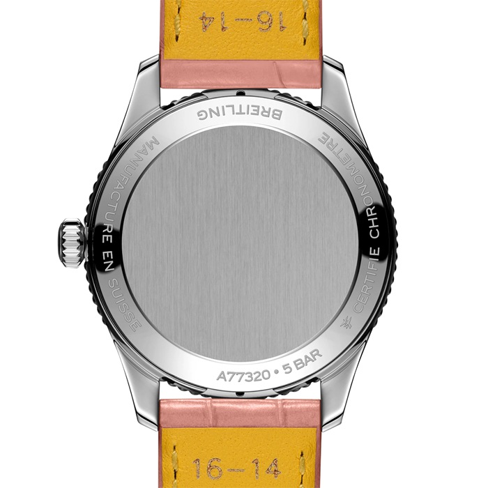 Montre femme Breitling Navitimer 32 mm Alligator nacre rose A77320D91K1P1 – Image 2
