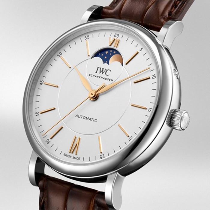 Montre homme IWC Portofino Automatic Moon Phase 40mm IW459401 – Image 3