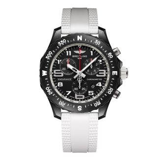 Montre unisexe Breitling Endurance Pro 38 mm Caoutchouc blanc X83310A71B1S1