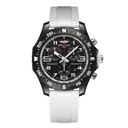 Montre unisexe Breitling Endurance Pro 38 mm Caoutchouc blanc X83310A71B1S1