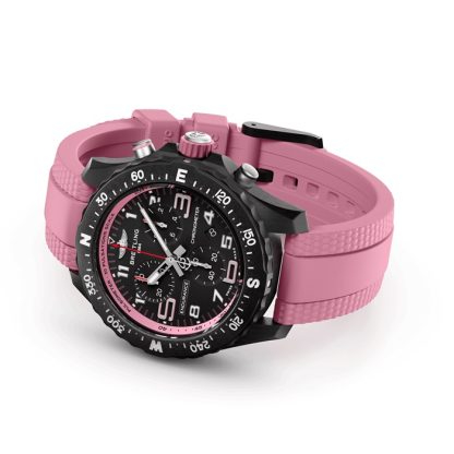 Montre unisexe Breitling Endurance Pro 38 mm Caoutchouc rose X83310D41B1S1 – Image 4