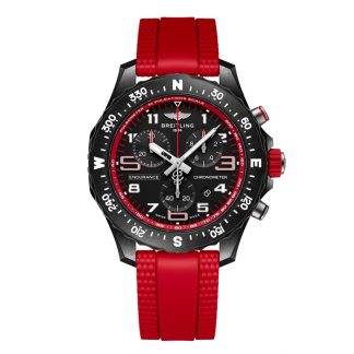 Montre unisexe Breitling Endurance Pro 38 mm Caoutchouc rouge X83310D91B2S1