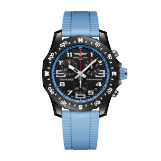 Montre unisexe Breitling Endurance Pro 44mm Caoutchouc bleu X82310281B1S2