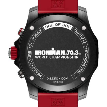 Montre unisexe Breitling Endurance Pro IRONMAN® 2024 44mm Caoutchouc rouge X823107C1M1S1 – Image 2