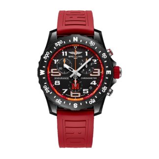 Montre unisexe Breitling Endurance Pro IRONMAN® 2024 44mm Caoutchouc rouge X823107C1M1S1
