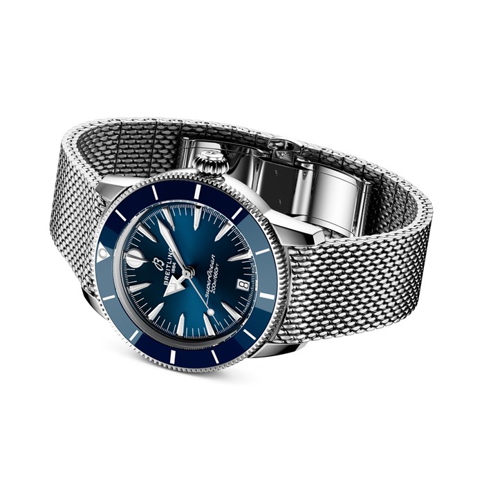 Montre unisexe Breitling Superocean Heritage Automatic 36mm Bleu A10390161C1A1 – Image 4