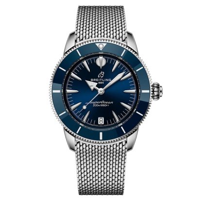 Montre unisexe Breitling Superocean Heritage Automatic 36mm Bleu A10390161C1A1