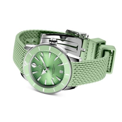 Montre unisexe Breitling Superocean Heritage Automatic 36mm Caoutchouc vert A10390361L1S1 – Image 4