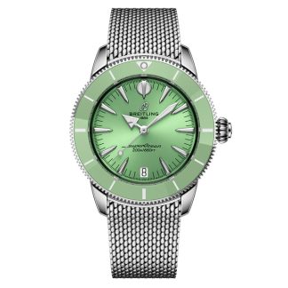 Montre unisexe Breitling Superocean Heritage Automatic 36mm Green A10390361L1A1