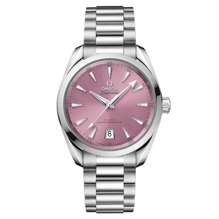 Montre unisexe Omega Seamaster Aqua Terra Shades 38mm Pink O22010382010005