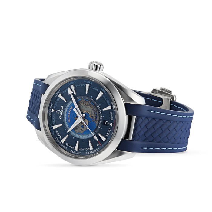 Omega Aqua Terra 150M CoAxial Master Chronometer GMT Worldtimer 43mm O22012432203001 – Image 2