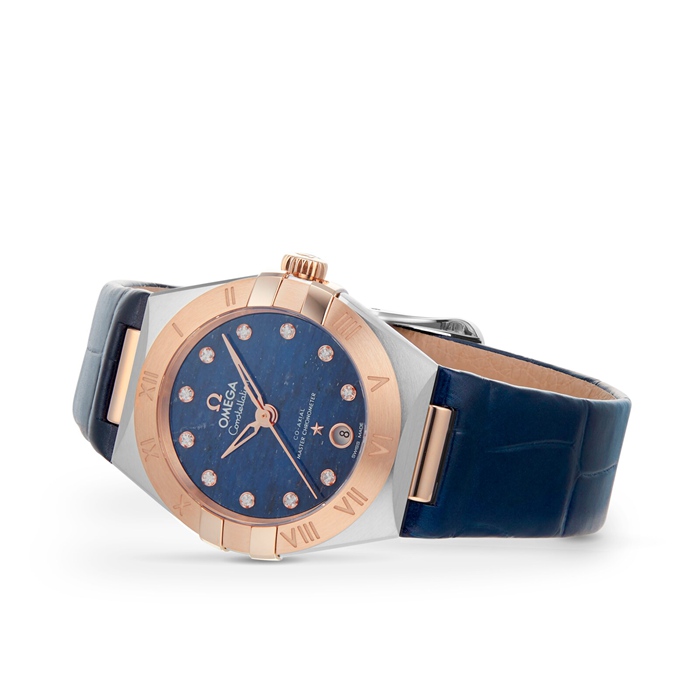 Omega Constellation Co-Axial Master Chronometer 29mm Ladies Watch Blue O13123292099003 – Image 3