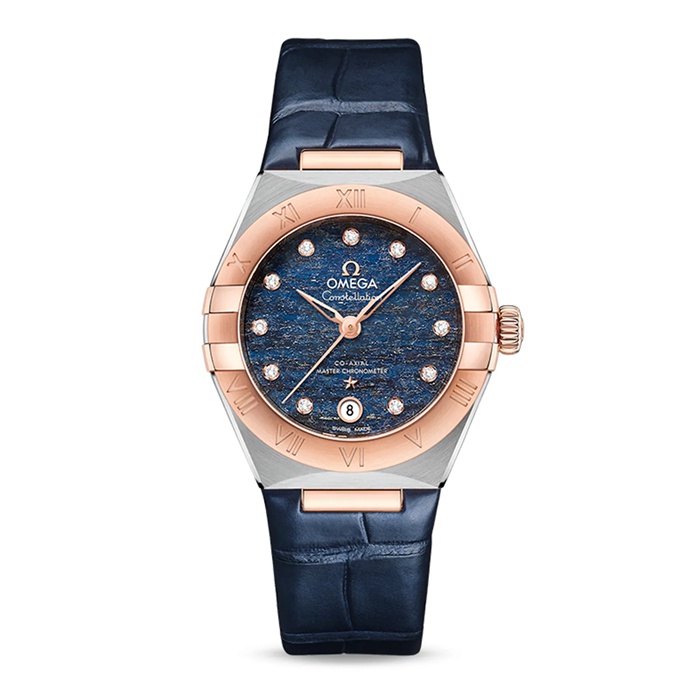 Omega Constellation Co-Axial Master Chronometer 29mm Ladies Watch Blue O13123292099003