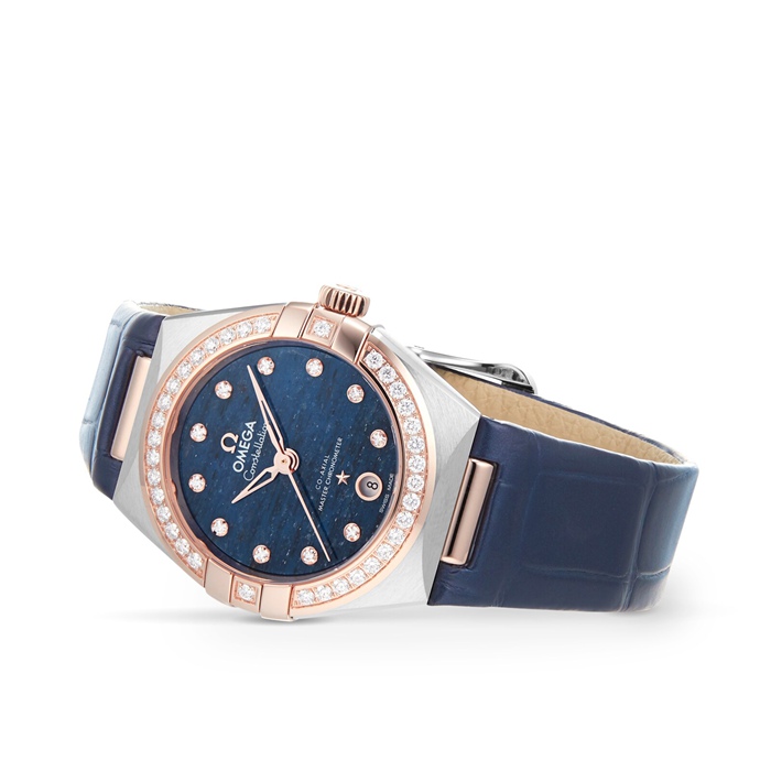 Omega Constellation Co-Axial Master Chronometer 29mm Ladies Watch Blue O13128292099003 – Image 3