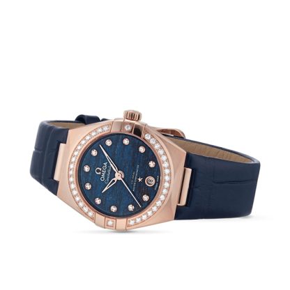 Omega Constellation Co-Axial Master Chronometer 29mm Ladies Watch Blue O13158292099006 – Image 3